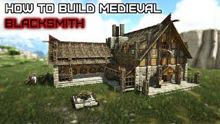 ARK: How To Build a Medieval BLACKSMITH!