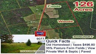 Farms Land For Sale In Maine Video | Maine Real Estate MOOERS REALTY 9077