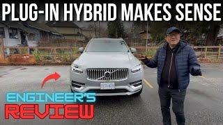 PLUG-IN HYBRID MAKES SO MUCH SENSE // ENGINEER'S REVIEW // 2025 VOLVO XC90