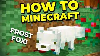 Finding New Biomes With Elytra + Frost Fox!! - How to Minecraft #22