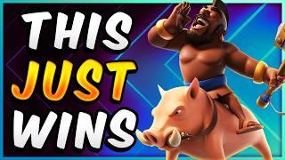 BEST HOG RIDER DECK in CLASH ROYALE 