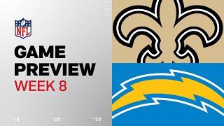 New Orleans Saints vs. Los Angeles Chargers | 2024 Week 8 Game Preview