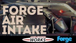 MINI F56 JCW OEM Air Intake VS Forge Motorsport Intake Turbo Sound