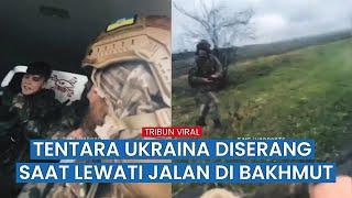 Tembakan Mortir Rusia Paksa Pasukan Ukraina Mundur di Jalan Raya Bakhmut