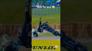 GP Moto racing bike accident video #shorts