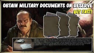 OBTAIN MILITARY DOCUMENTS NO. 1 2 3 ON RESERVE - ESCAPE FROM TARKOV - PRAPOR TASK DOCUMENTS 12.11