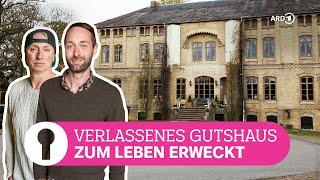 Nach 10 Jahren Renovierung: Marcel & Leo wohnen im alten Gutshaus Thurow | ARD Room Tour