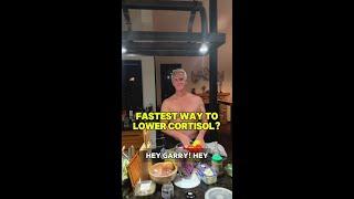 Fastest Way To Lower Cortisol?
