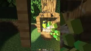 MINECRAFT Parrot HOUSE! #shorts