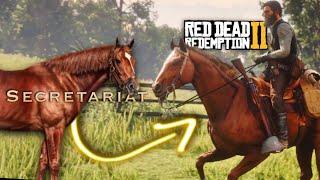 GETTING *LEGENDARY* RACEHORSES IN RDR2 || Modded Gameplay