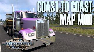 ATS | How to Install Coast To Coast Map Mod in American Truck Simulator | Tutorial | C2C