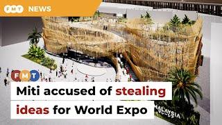 Ministry accused of stealing ideas for pavilion at World Expo