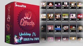 Edius Pro 9- 3D Effects | Wedding Video Mixing Editing Effects