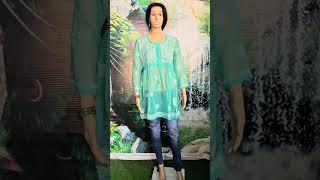 7249083591 - krushnakirti fashion #shorts #handwork chikankari kurti 