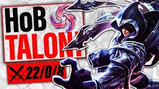 Hail of Blades Talon?! Dropping 22 KILLS and 0 deaths?! - FULL GAME Talon Jungle