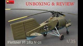 Miniart #41003 Flettner 282 V-21 Unboxing & Review by DN Models