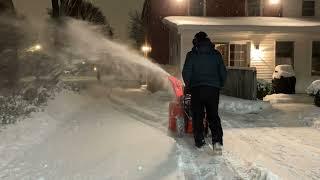 Ariens snowblower fun