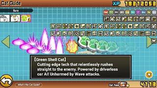 The Battle Cats - Green Shell Cat BOOSTED!