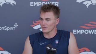 Denver Broncos QB Bo Nix PRESS CONFERENCE Following 29-19 WIN over Las Vegas Raiders