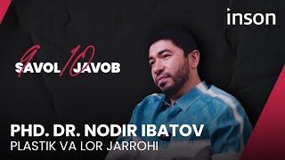 Nodir Ibatov — Mittivine o‘limida jarrohning aybi haqida | 9 savol — 10 javob