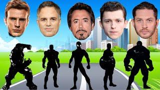 TEBAK GAMBAR TOP SUPERHERO I AVENGERS, CAPTAIN AMERICA, SPIDER MAN, IRON MAN, hulk, VENOM, MARVEL