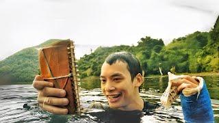 Teaching on land  Teaching on the lake 