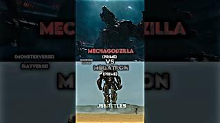 Mechagodzilla vs Megatron