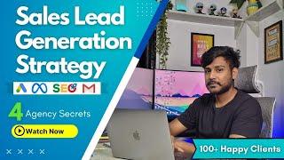 Sales Lead Generation Strategy With Ads + SEO + Email Marketing | Hindi Video