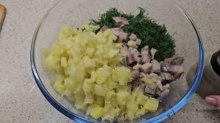 ОЧЕНЬ ПРОСТОЙ И ВКУСНЫЙ САЛАТ!