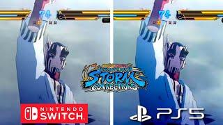 Naruto X Boruto Ultimate Ninja Storm Connections PS5 vs Nintendo Switch Graphics Comparison