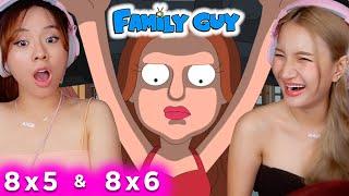 Asian Girls React | Family Guy Season 8 | Ep 5 & 6 (Family Guy Reaction)