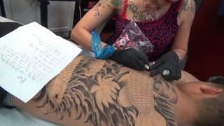 Tattoo teaching part 12. Hoc xam hinh online part 12!