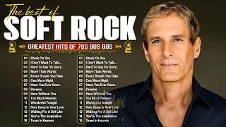 Soft Rock Songs 70s 80s 90s Full Album  Michael Bolton, Rod Stewart, Phil Collins, Bee Gees, Lobo