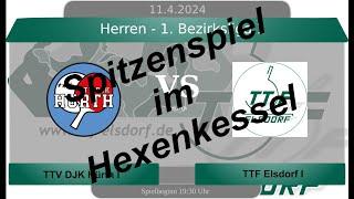 TTV Hürth I - TTF Elsdorf I (1. Bezirksliga)