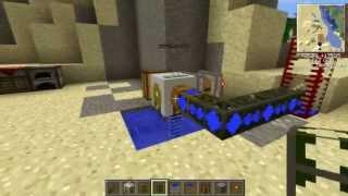 Minecraft BuildCraft. Водопроводные трубы и помпа.