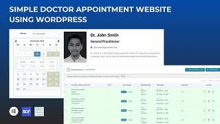 Doctor Appointment Booking Website with WordPress, Elementor, Easy Appointment, and ACF