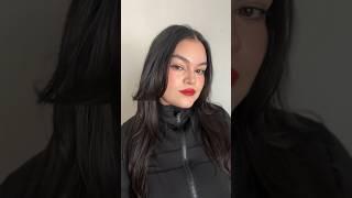 Lancôme’s new soft matte lipstick Shade: French Idole #lipstick #makeup #redlipstick #makeuplook