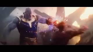 Thanos versus Iron Man