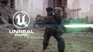 Unreal Engine 5 | "Halo: Arcadia" Scifi Action Scene