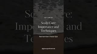 #scalpmassage #scalpcare #exfoliation #hairscalpcare #haircare101 #selfcareathome