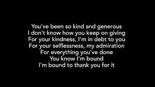 NATALIE MERCHANT Kind and Generous (+lyrics)