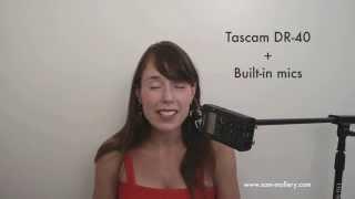 Audio Test: Zoom H5 vs. Zoom H4n vs. Tascam DR-40