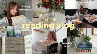 READING VLOG ⭐️ book haul, fantasy 5 star reads & booktok recommendations