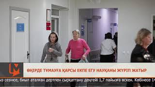 Өңірде тұмауға қарсы екпе егу науқаны жүріп жатыр