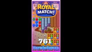 Royal Match Level 761 - No Boosters