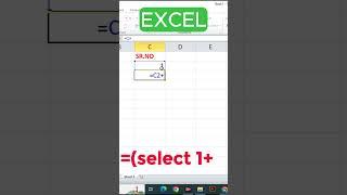 Tips and Tricks | Excel short tips | #shorts #excel #exceltips