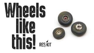 HOW AIRCRAFT MODEL WHEELS SETS SPICE UP YOUR BUILD - ResKit 1/72 wheels set for OV-10 Bronco