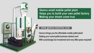 Small mobile pellet plant is to be your pellet making factory