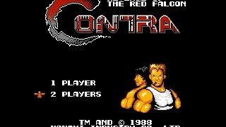 TAS NES Contra revenge of the red falcon (2 players)