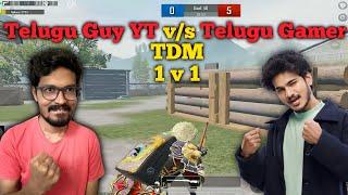 Most Awaited 1v1 TDM Battle, Telugu Guy YT vs Telugu Gamer